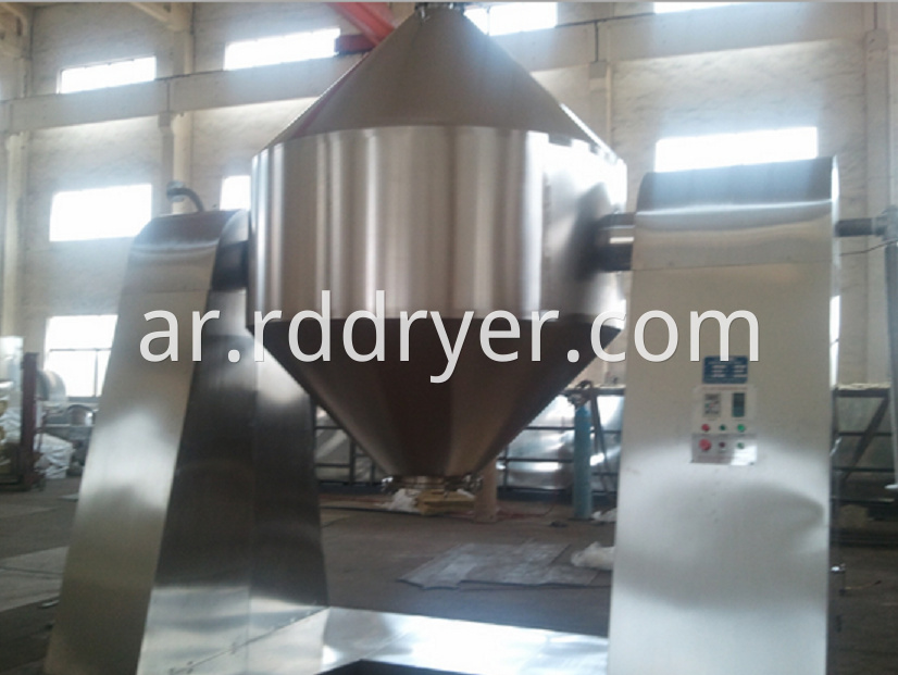 double conical mixer